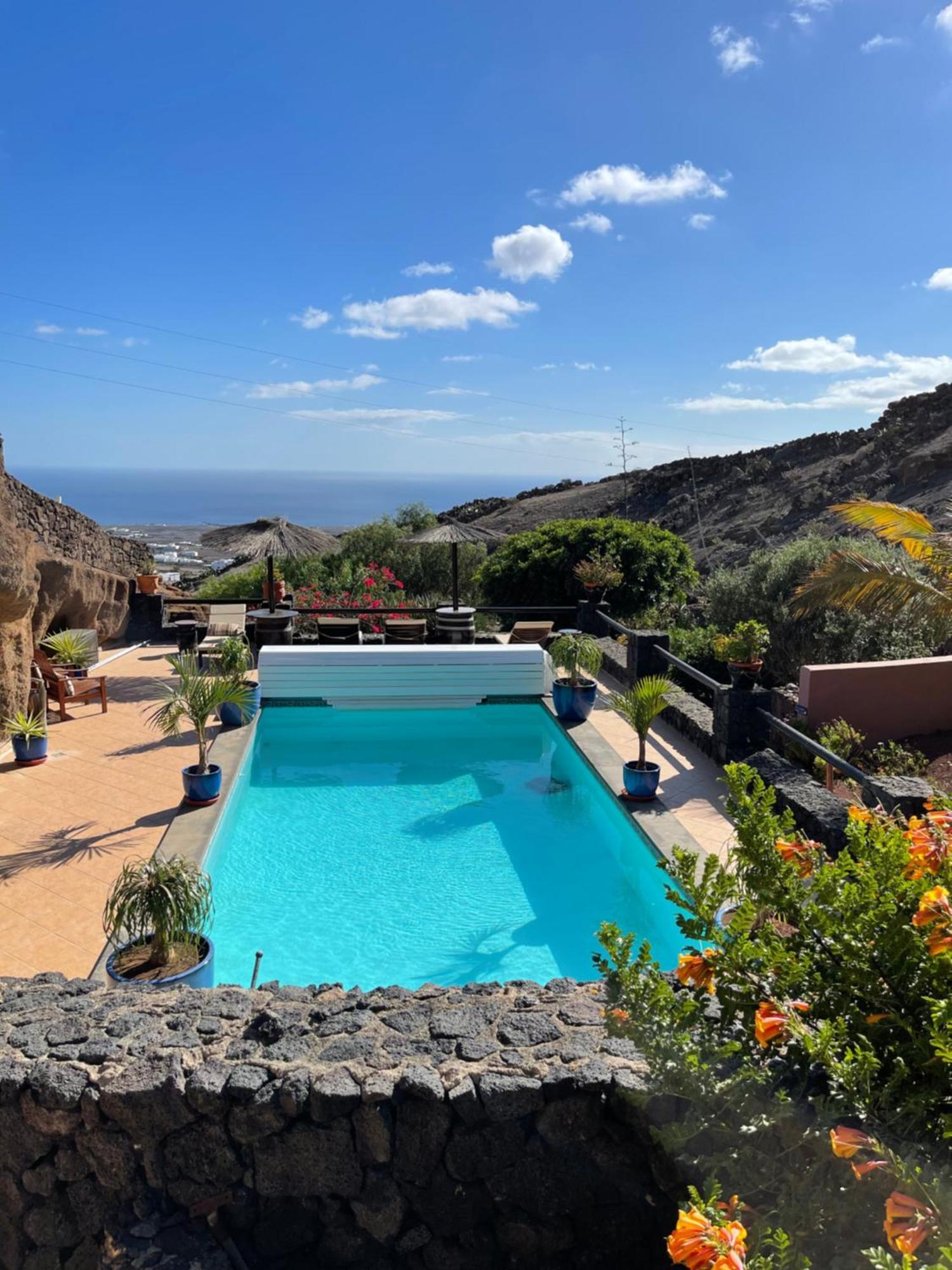 Castillo Lanzarote Villa Sophie - Luxury Villa -Sleep In A Volcanic Cave With Heated Pool Tias Luaran gambar